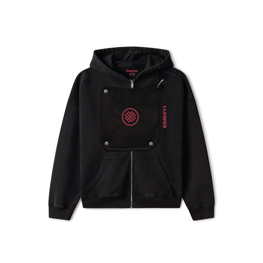 RED NAVY ZIP | EXCLUSIVE PIECE