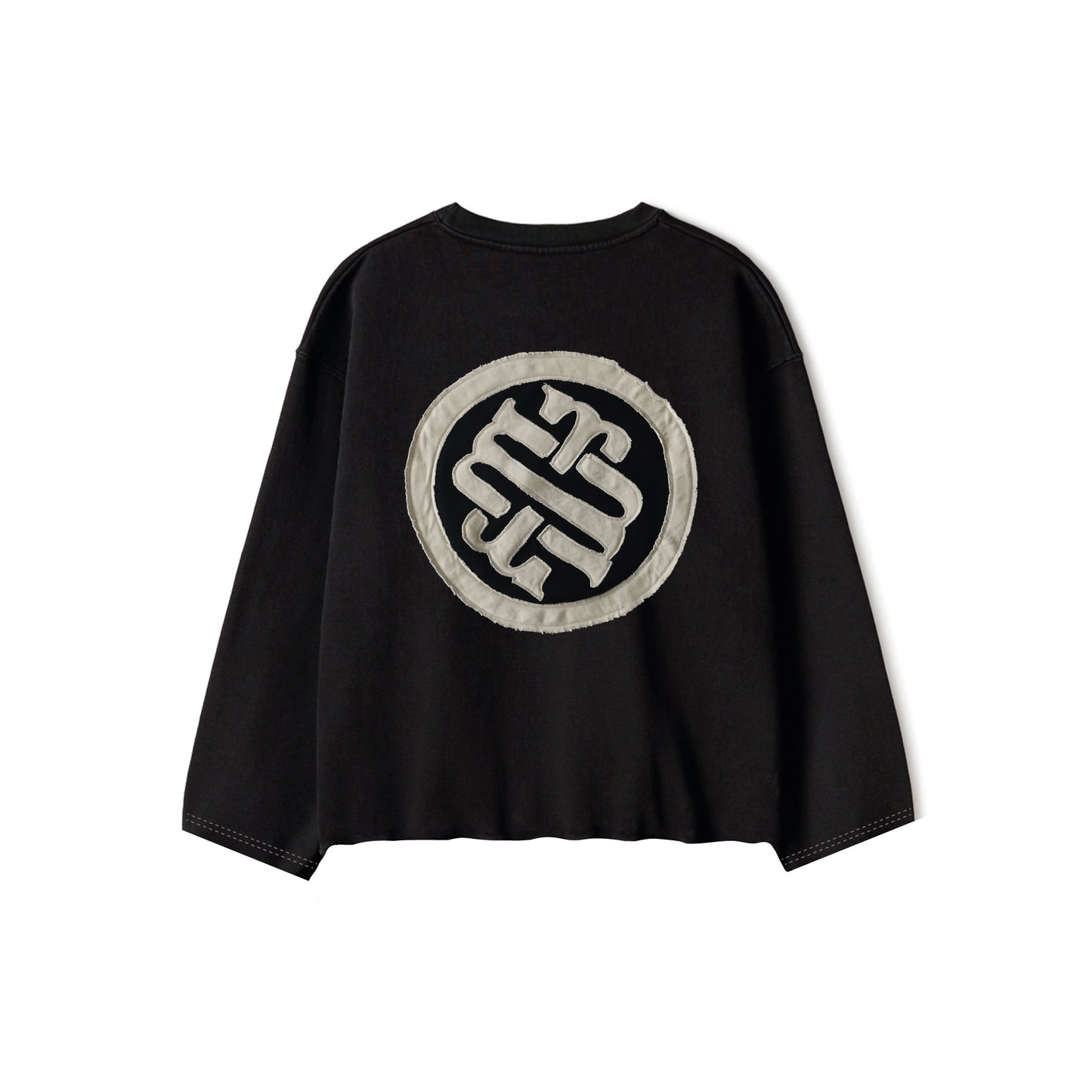"QUALITATE" DISTRESSED JERSEY