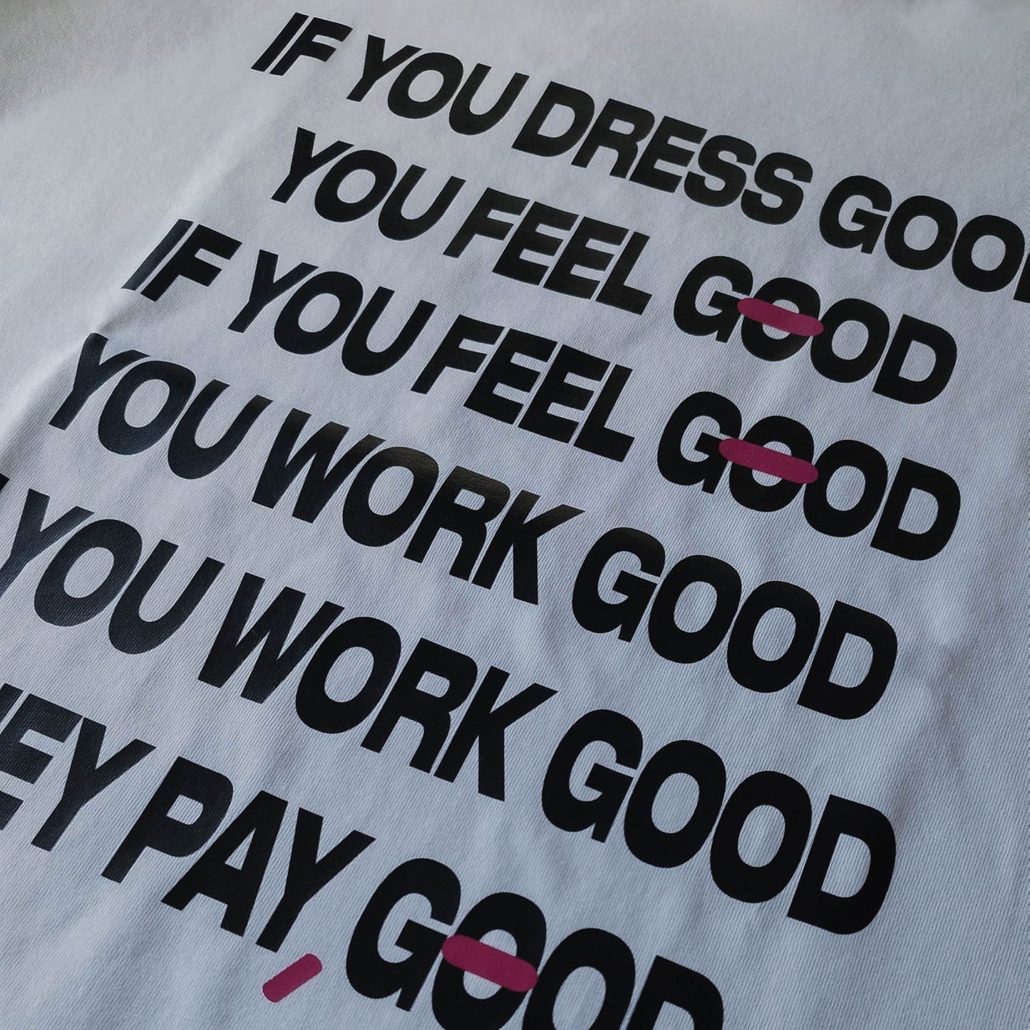 "LOOK G*OD" CROPPED TEE