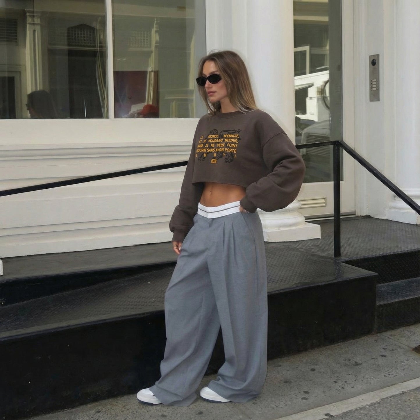 CROPPED TOP "PORTÉ EMMYI"