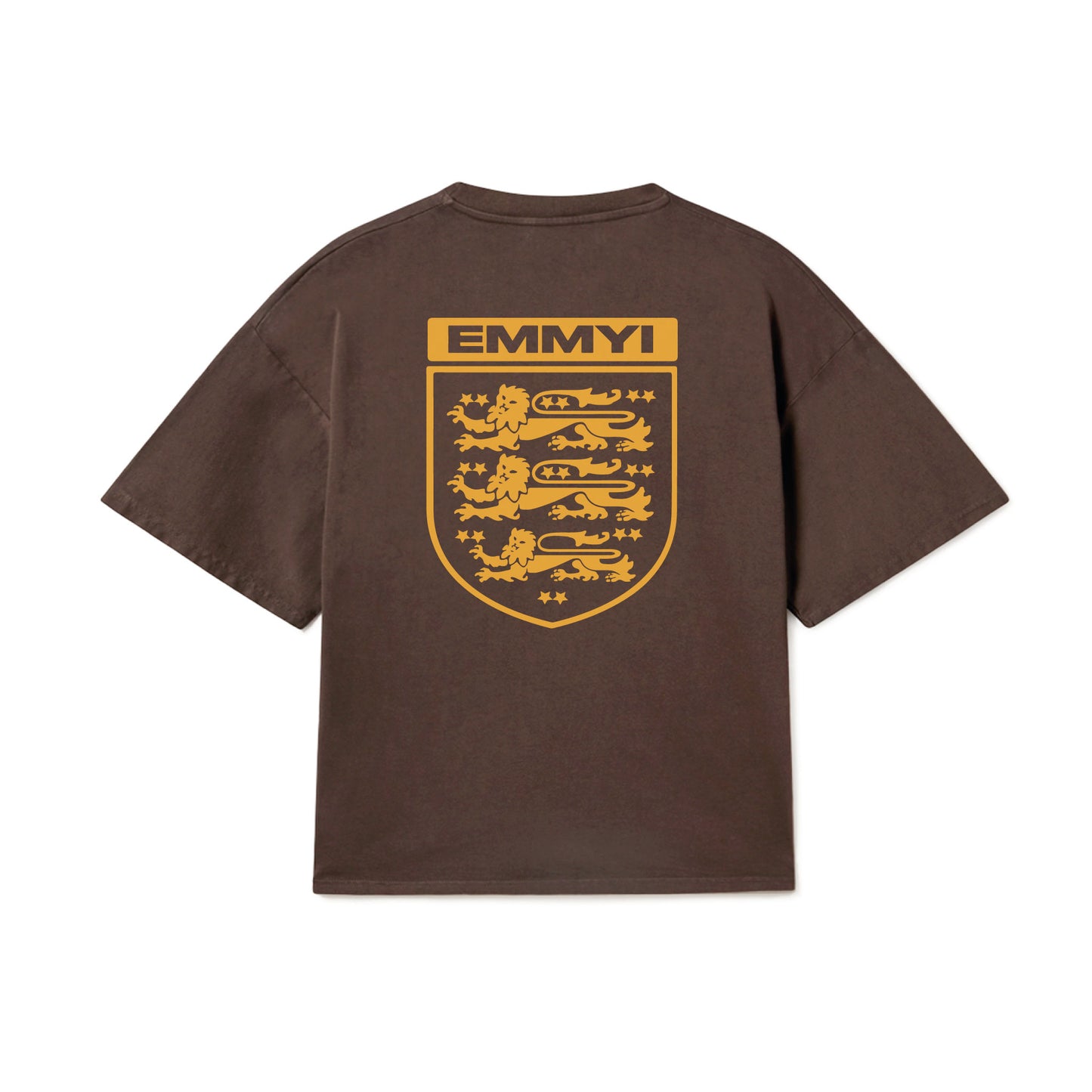 CAMISETA BOXY "YELLOW LIONS"
