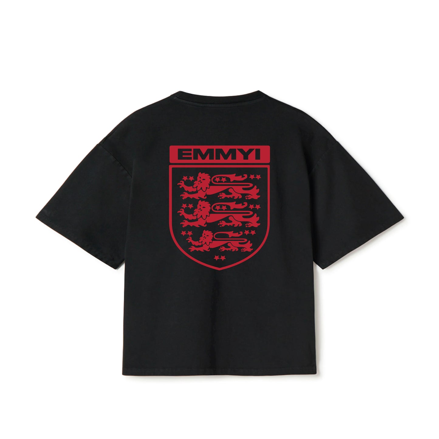 CAMISETA BOXY "RED LIONS"