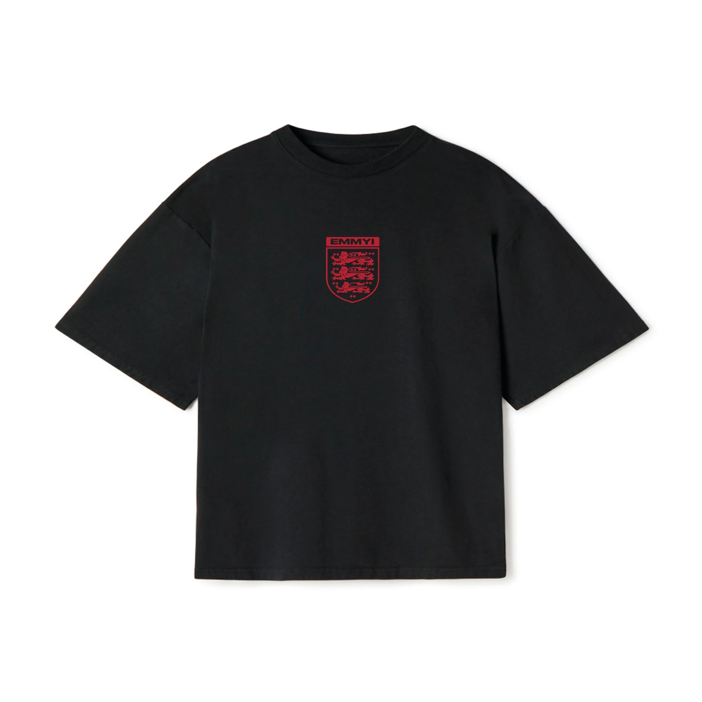 CAMISETA BOXY "RED LIONS"