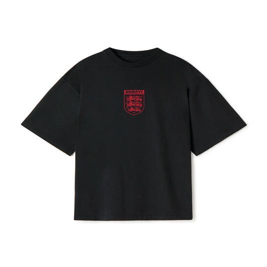 CAMISETA BOXY "RED LIONS"